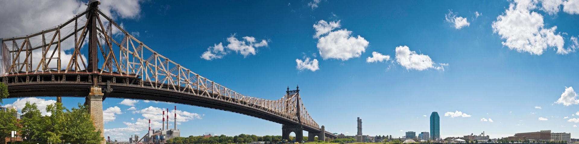 Queensboro Bridge East River Manhattan Queens Roosevelt Island New York