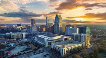 Downtown Raleigh, North Carolina, USA Skyline Aerial