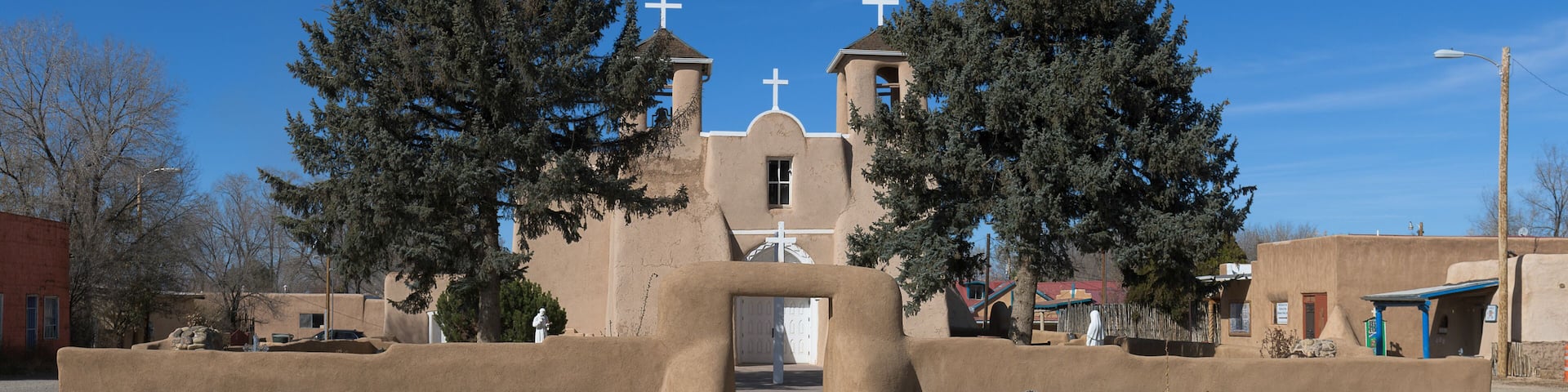 San Francisco de Asis Mission Church of Ranchos de Taos in New Mexico