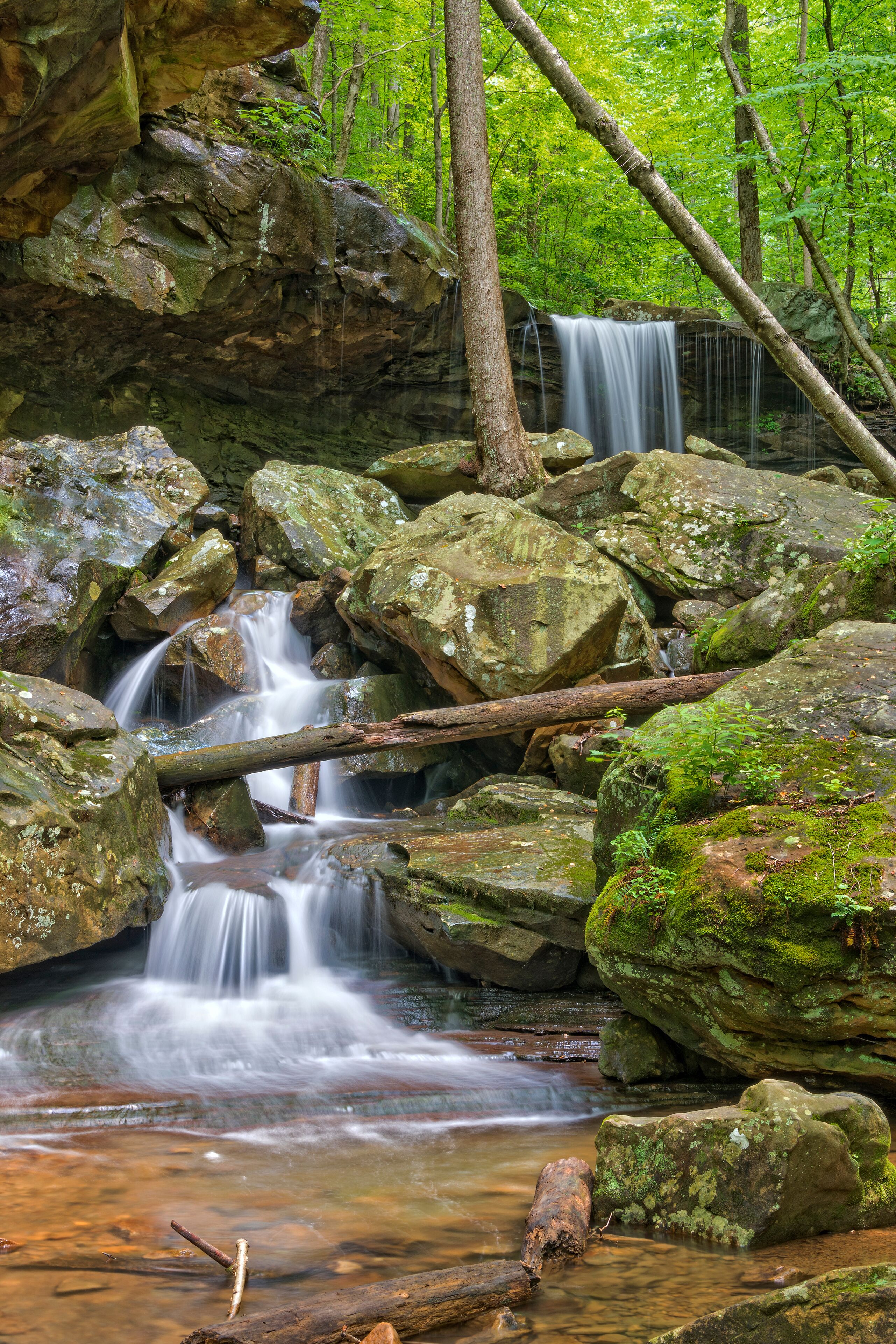 Emory Gap Falls In Frozen Head State Park