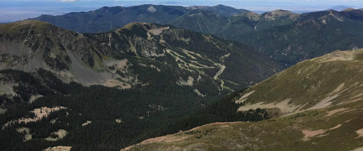 There are two main trails to get there: Bull of the Woods and Williams Lake. We took Bull of the Woods trail up approx 7.8 mi. The trailhead is right across the street from the Alpine Village Suites. #hiking #roadtrips #green #travel #nature #epic #trees #NewMexico #riogrand #taco #Mountains #GreatOutdoors
