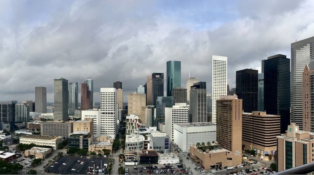 From the lounge area of hotel.