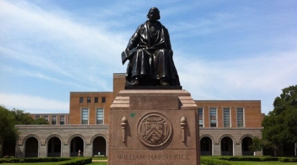 William Marsh Rice, who bequeathed his fortune that founded Rice University.