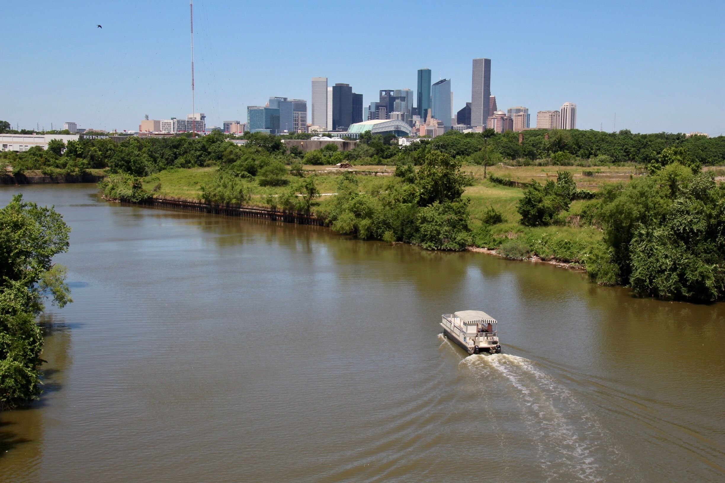 Taken from the bridge.