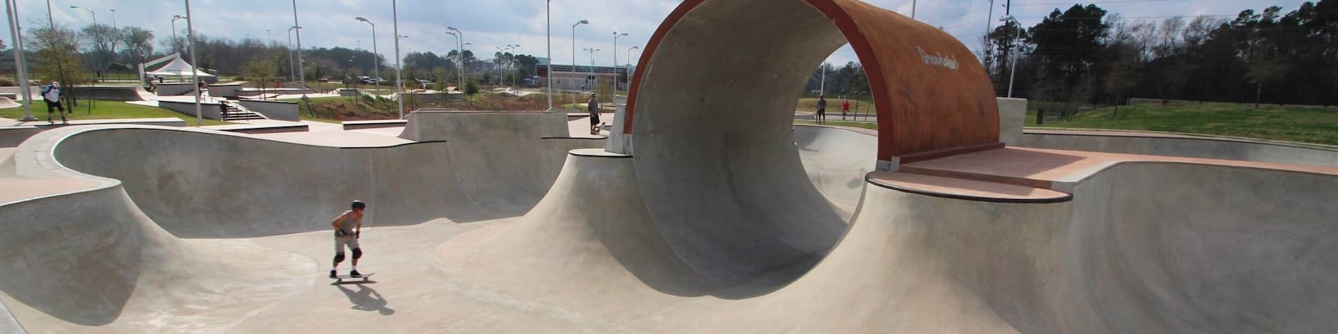 Largest public skatepark in the US!!!