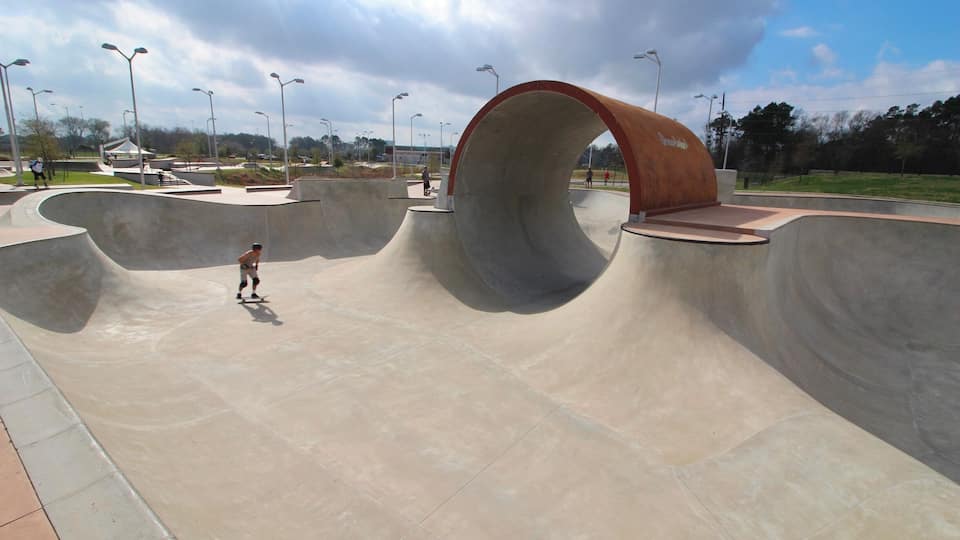 Largest public skatepark in the US!!!