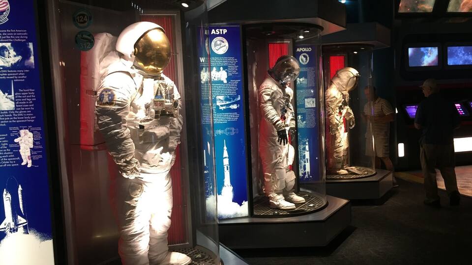 The tram tour is where it's at here at the Space Center, but don't miss the displays. I learned a lot.