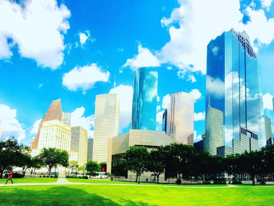 H-Town. Houston Downtown