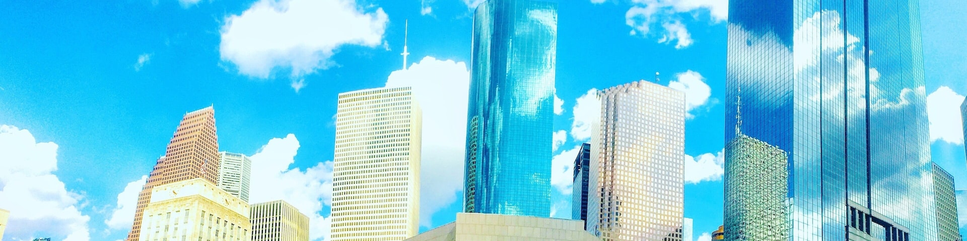 H-Town. Houston Downtown