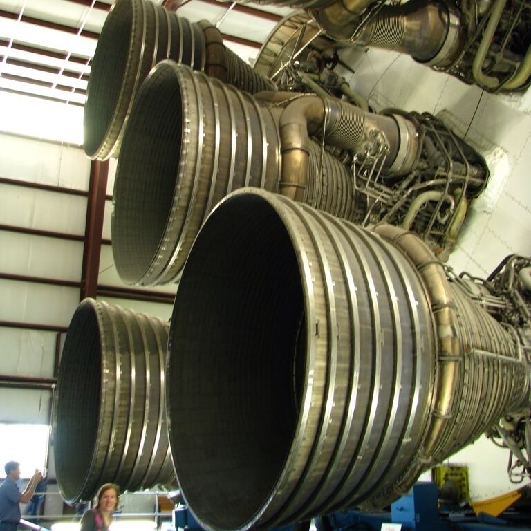 NASA  .. Big boosters on the shuttle 