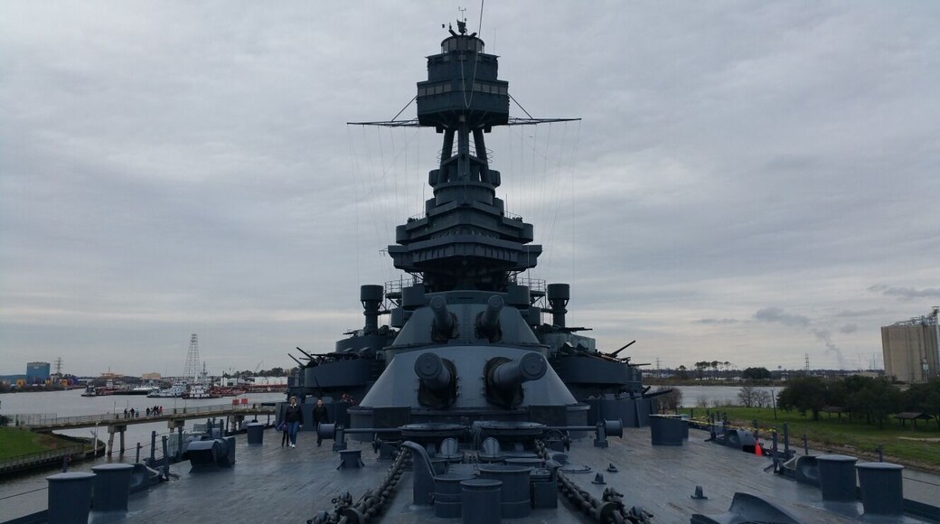 If you are interested in naval history, don't miss your chance to visit the Battleship Texas. You can walk all over this beautiful ship and really come to appreciate it.
