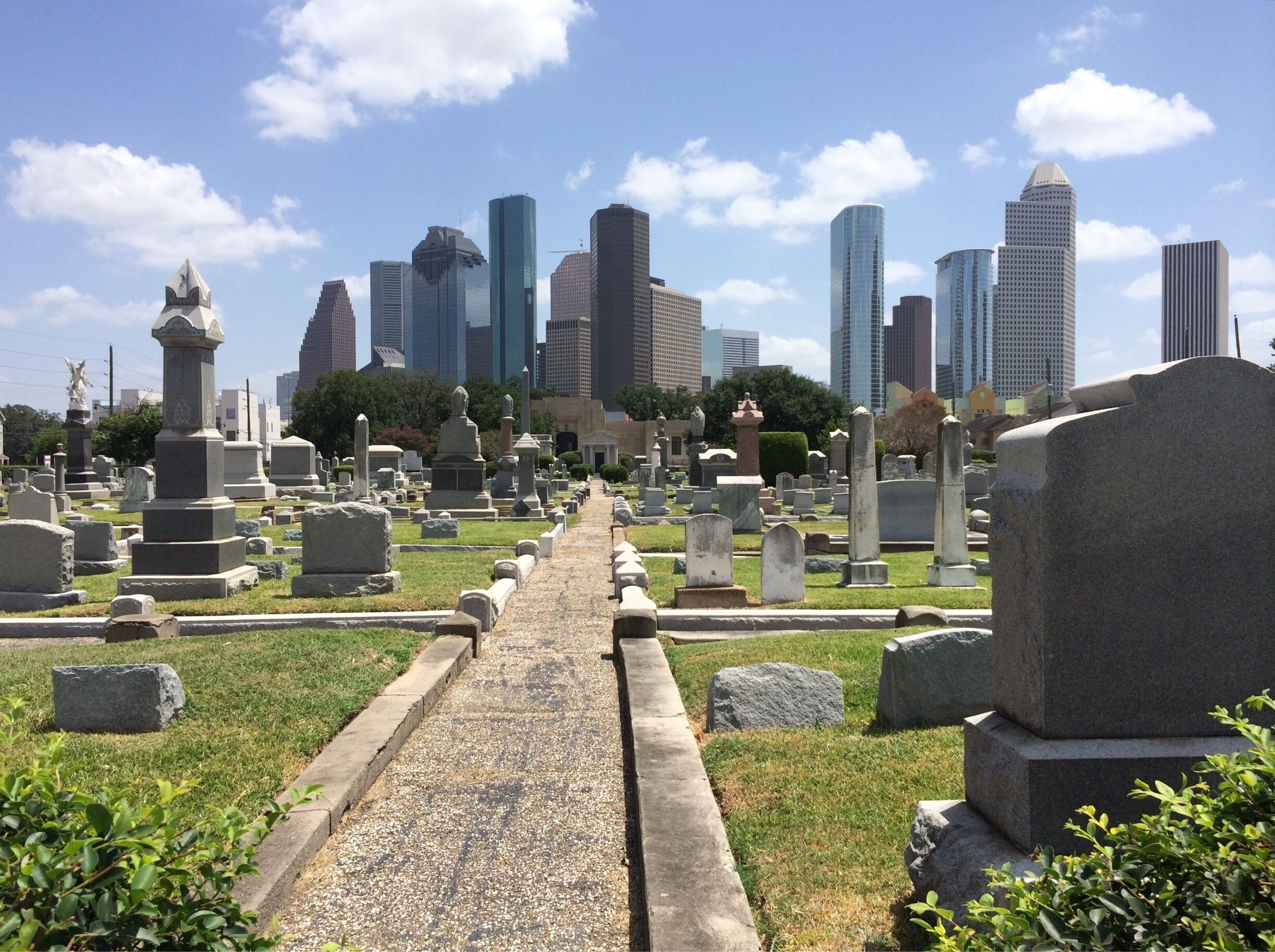 Cool cemetery