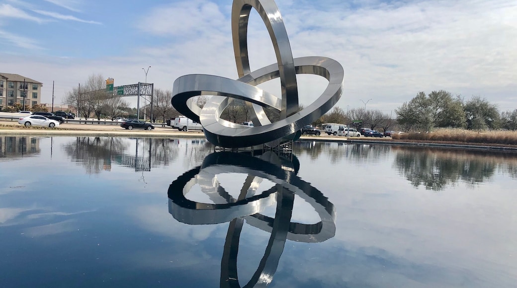 Located in front of business off the Sam Houston Beltway.