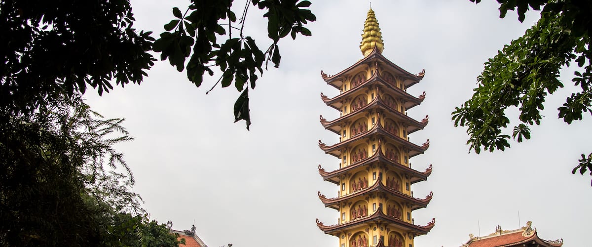 Pagoda of Pho Chieu temple in haiphong, Vietnam, Shutterstock ID 598479500, SF SSA Case with Manager Approval: Case 07151371, Job: Prepay credit, Client/Licensee: , Other: