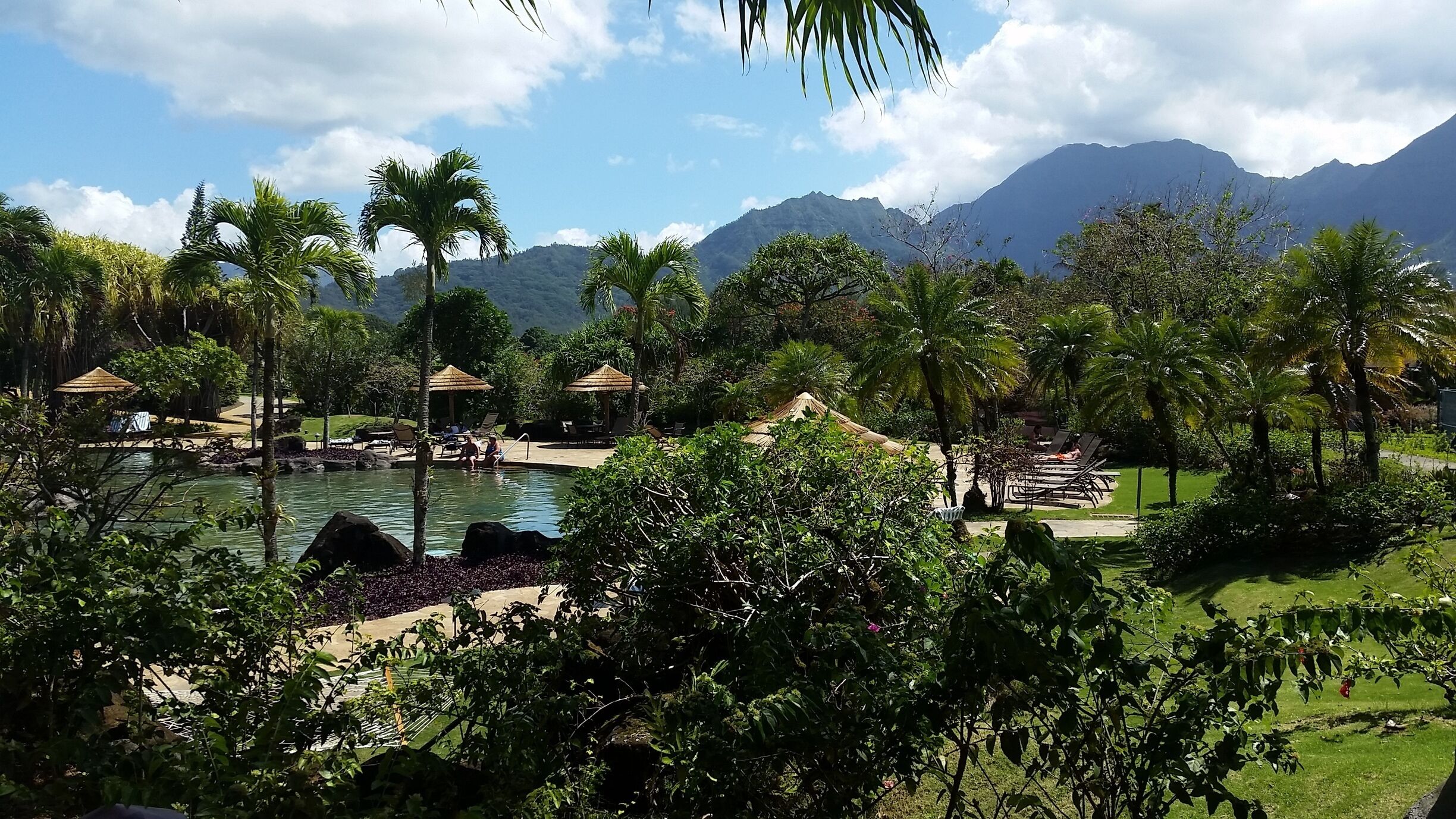 Amazing views from anywhere on the north side of Kauai. 