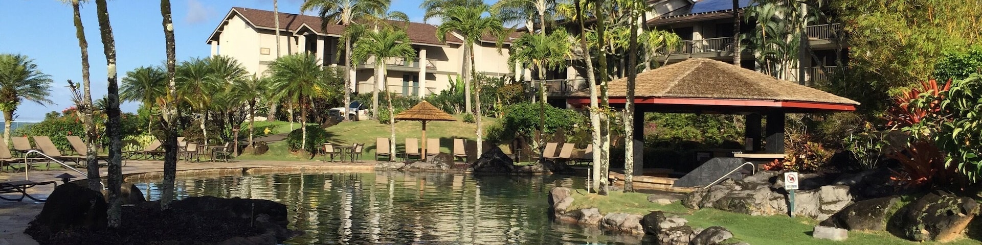 I could use a dip in the pool right about now. #hawaii #kauai