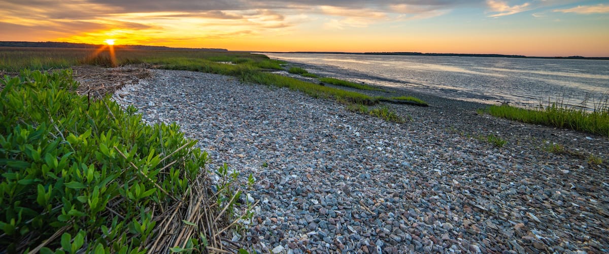 Coastal sunset in the low country