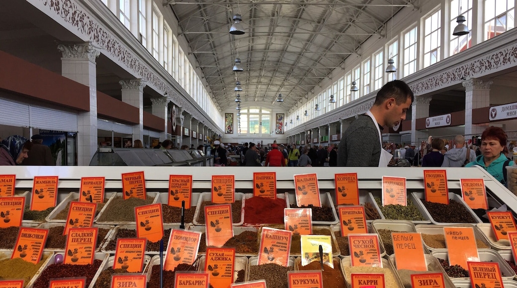 Kharkov is a university town, attracting a number of international students. Thank goodness they bring the 'flavours' of home :)