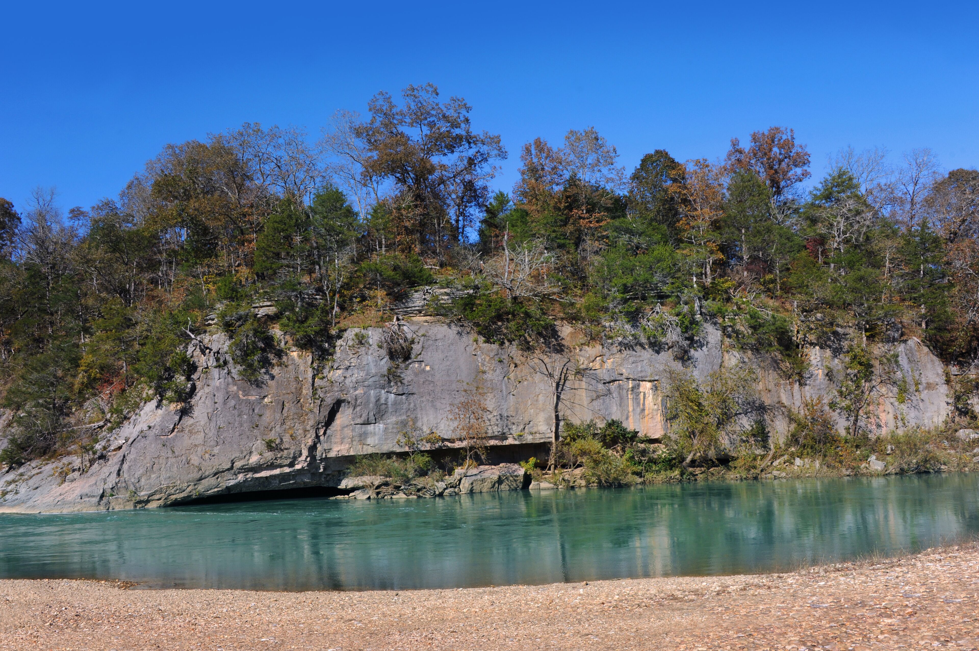 Beach Pull Out for Buffalo River