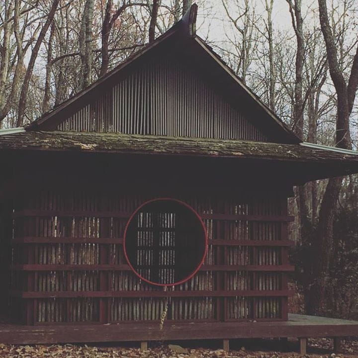 The enchanted Japanese Tea Garden tucked away off a well worn hiking path.