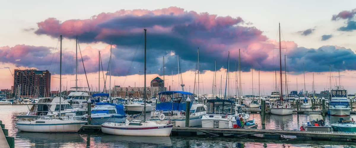 BALTIMORE, USA Founded in 1729, Baltimore is the second largest seaport in the Mid-Atlantic. With hundreds of identified districts, city has been dubbed "a city of neighborhoods".