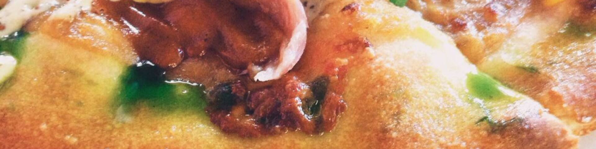 Nestled unexpectedly in the quaint strip in Robbinsdale, this unexpectedly hip pizza joint makes some of the best pizza I've EVER had. Start with the Cubano (pictured here), which has pulled pork and is actually covered and smoked). Perfect crust, fresh ingredients and stubbing flavor. Highly recommended, and great beer and wine list.