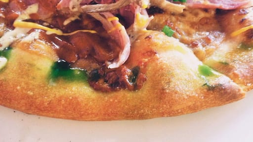 Nestled unexpectedly in the quaint strip in Robbinsdale, this unexpectedly hip pizza joint makes some of the best pizza I've EVER had. Start with the Cubano (pictured here), which has pulled pork and is actually covered and smoked). Perfect crust, fresh ingredients and stubbing flavor. Highly recommended, and great beer and wine list.