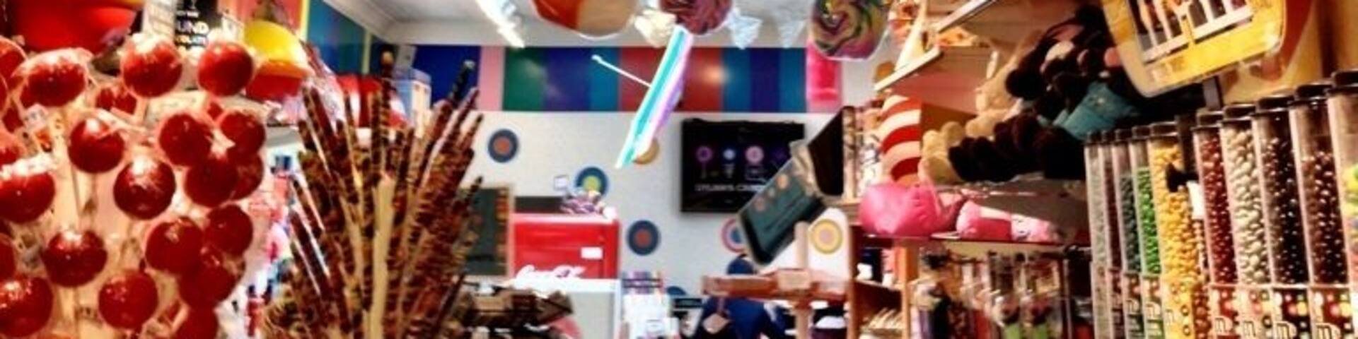 Kids' candy dreamland.