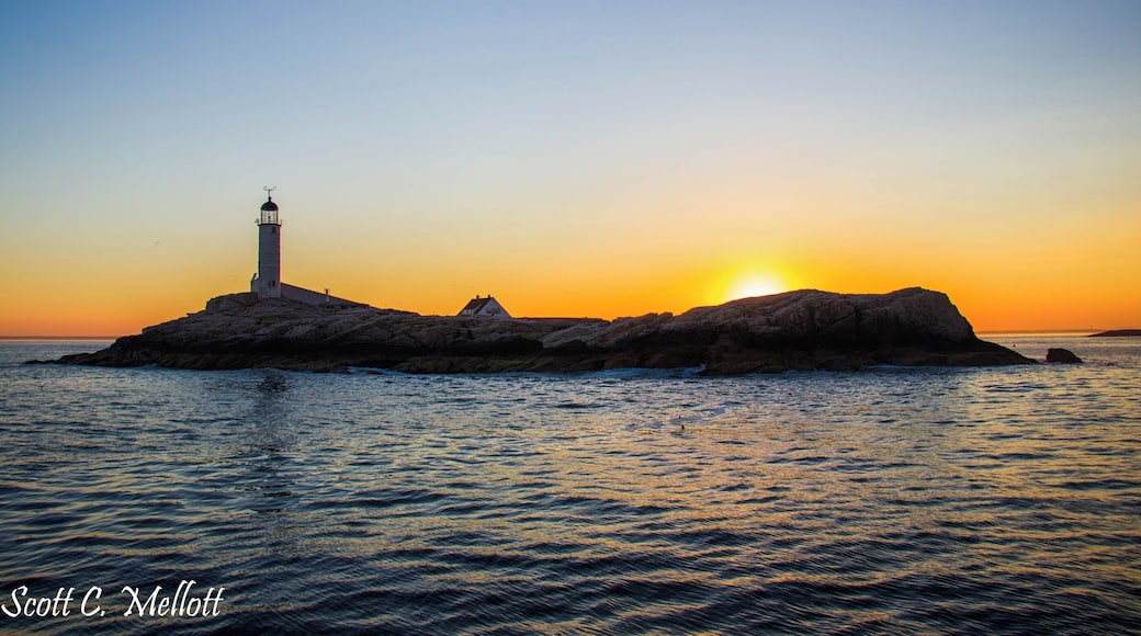 This is actually White Island Light House. Taken the evening of 4th of July just as the sun set