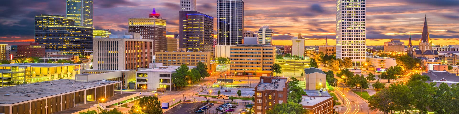 Tulsa, Oklahoma, USA Skyline