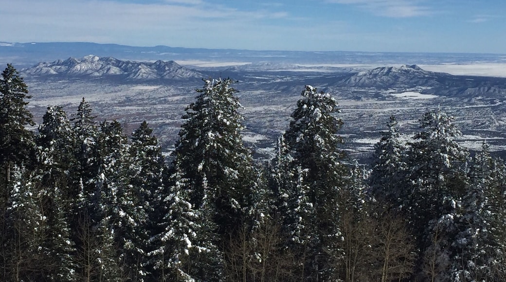The view to the east from Sandia Crest.