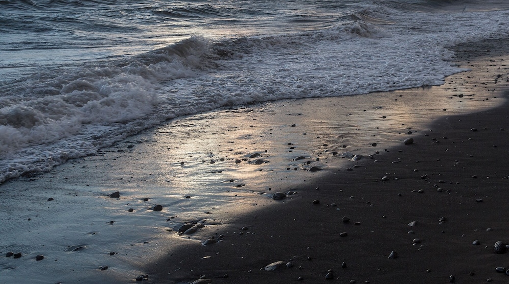 Other then going around, the sun is starting to not set. Here at the top end of Iceland and near Summer Solstice the sun only sets for about 1 hour a day, and even then it just barely touches the horizon.