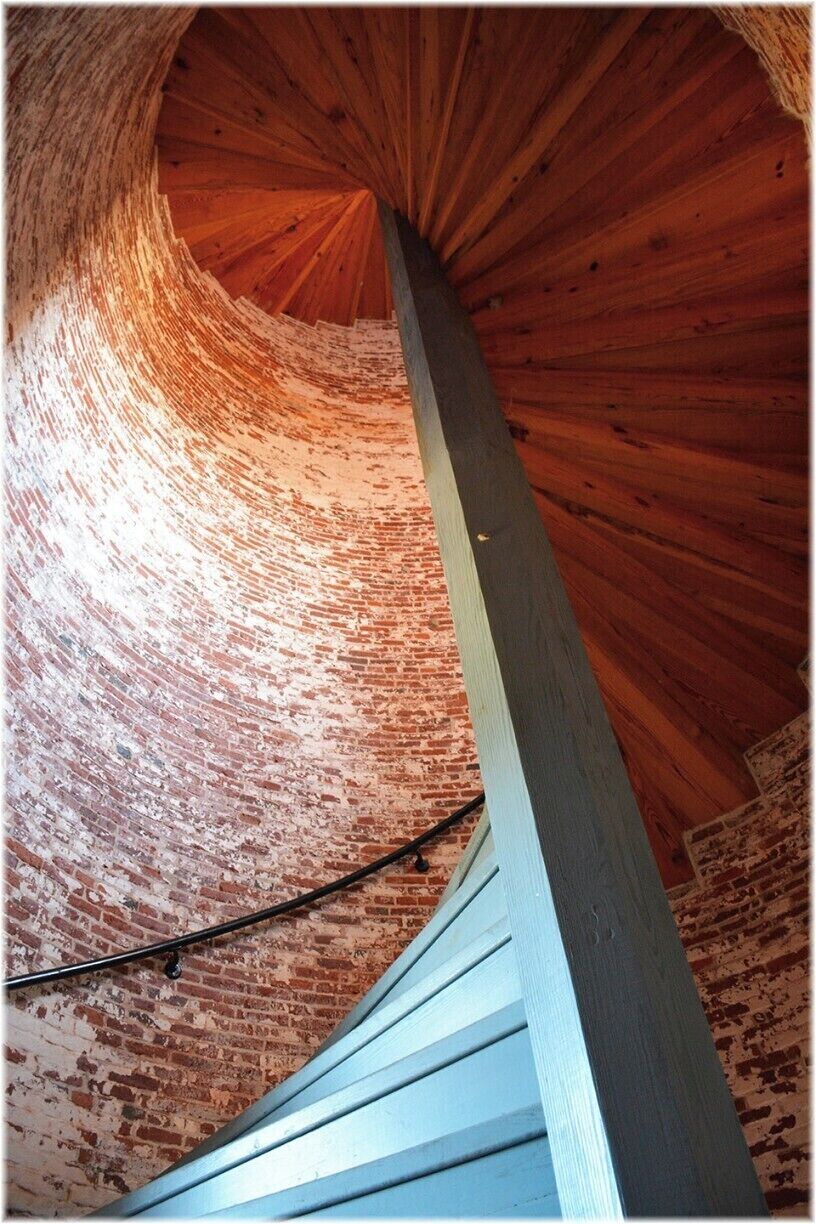 Sapelo Island Lighthouse, Sapelo Island, Georgia--The lighthouse guards the entrance to Doboy Sound.