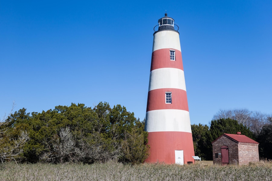 EXEB2G Sapelo Island Lighthouse, Sapelo Island, Georgia