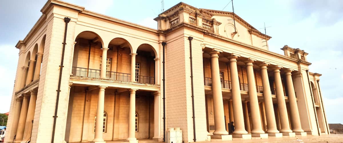 Mapo Hall on top of Mapo hill in Ibadan Nigeria