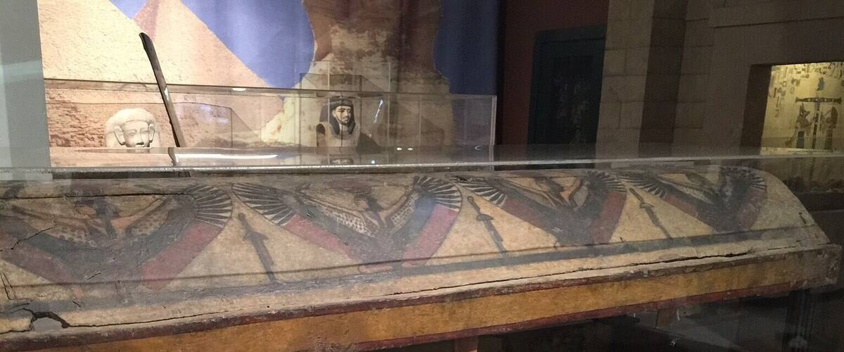 Fascinating Exhibit about Ancient Egypt that contains mummies, sarcophaguses, pottery and other artifacts.