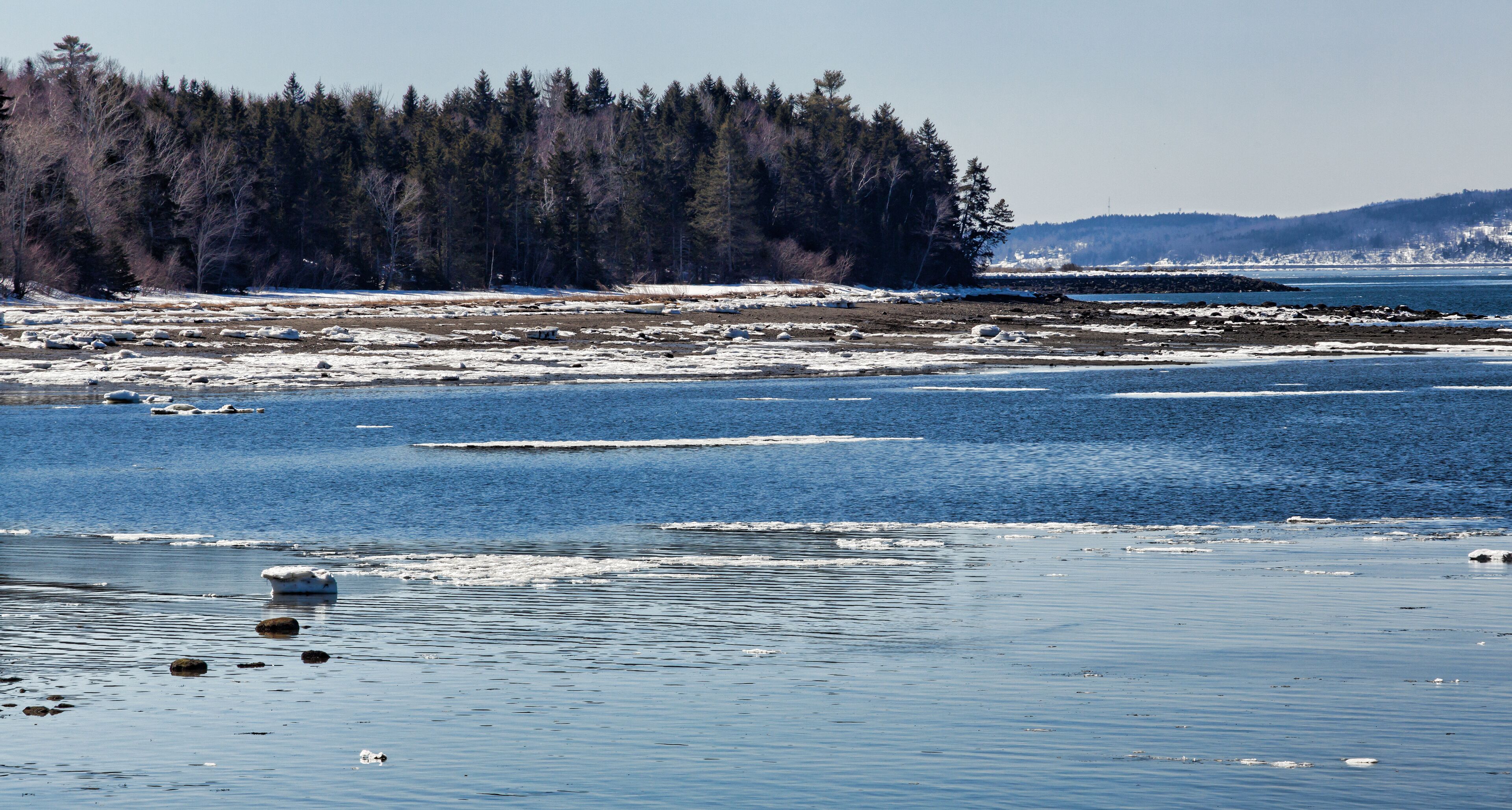 Sears Island in Maine
