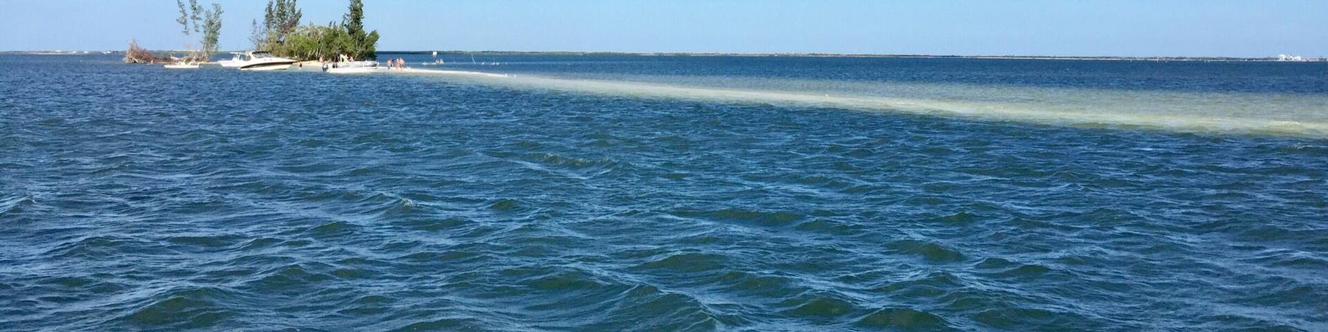 Bars of sand on the ICW
Florida East Coast.
Lunch spot next trip!