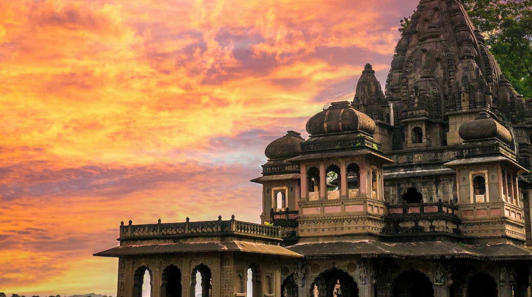 Exterior shots of Ahilya fort Maheshwar