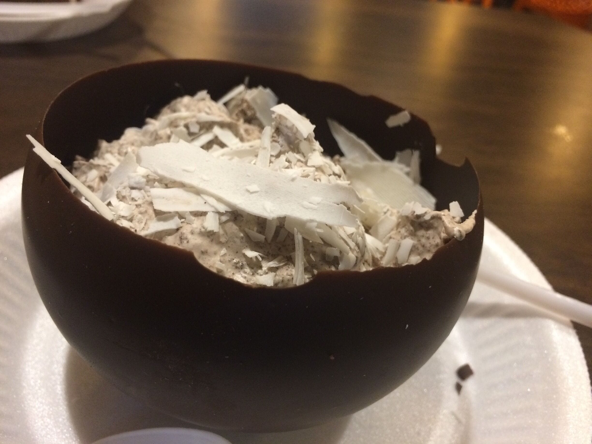 When you know you love it
Grab it .... You can't buy happiness but you can find find happiness in the aroma of chocolate ..
It's a therapy for love which is divine ..
Travel around the world one may find fantastic cafes' and plentiful chocolates to soothe your senses.. 
#chocolate #chocolatelove #travelgram #americancup #bestlove #chocolateheaven #solotravel