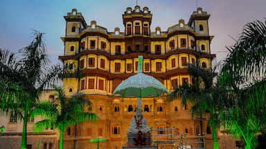 Rajwada palace in Indore, Madhya Pradesh, India