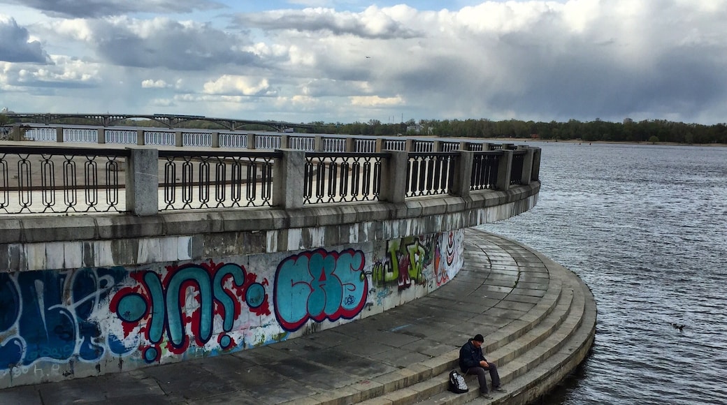 Secret fishing spots are all over the city.