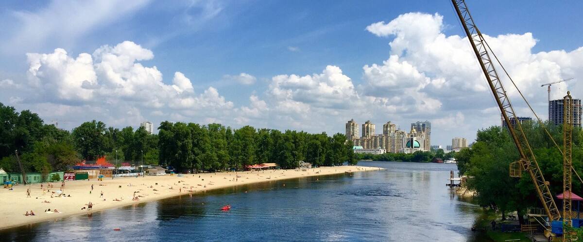 The beach at Hidropark. It's finally warm enough and sunny enough, at the same time.