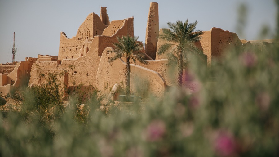 Saudi Arabia showing heritage elements