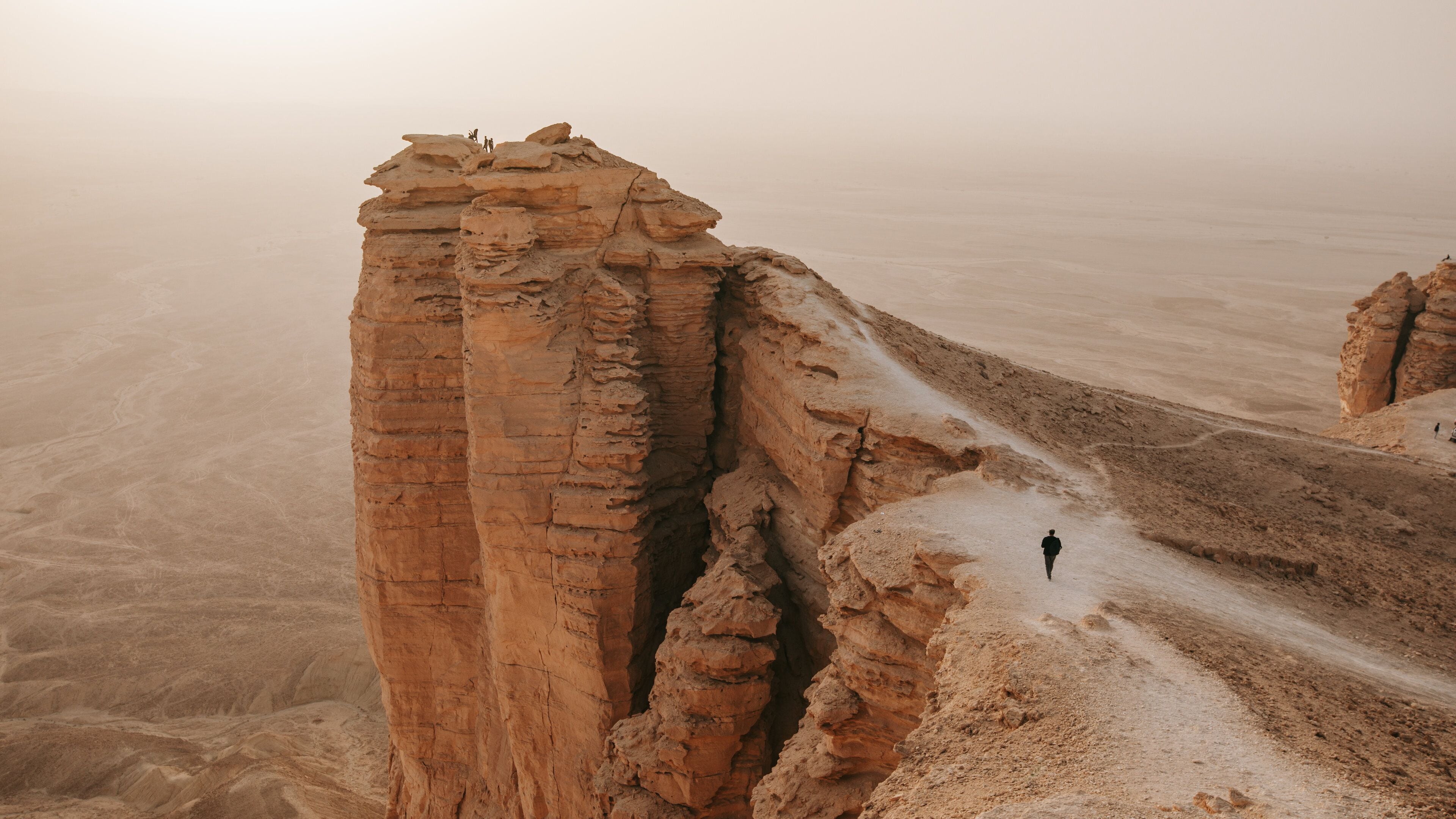 Saudi Arabia featuring a gorge or canyon and landscape views