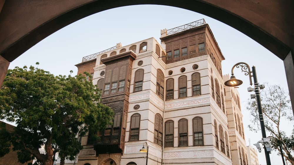 Saudi Arabia which includes heritage elements