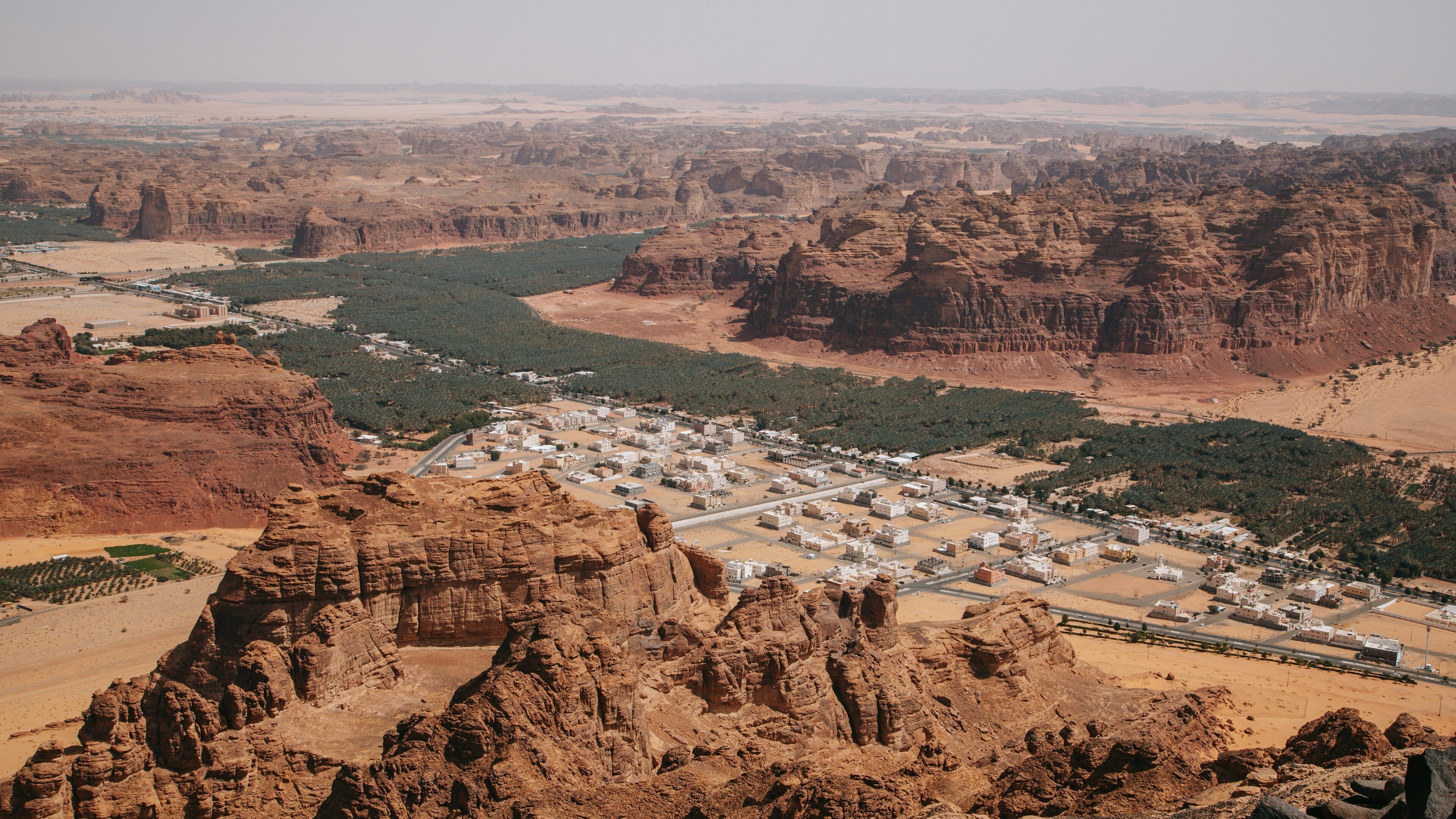 Al-\'Ula which includes desert views, a gorge or canyon and landscape views