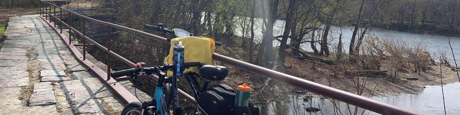 Antietam Aqueduct on the C & O Canal Towpath.