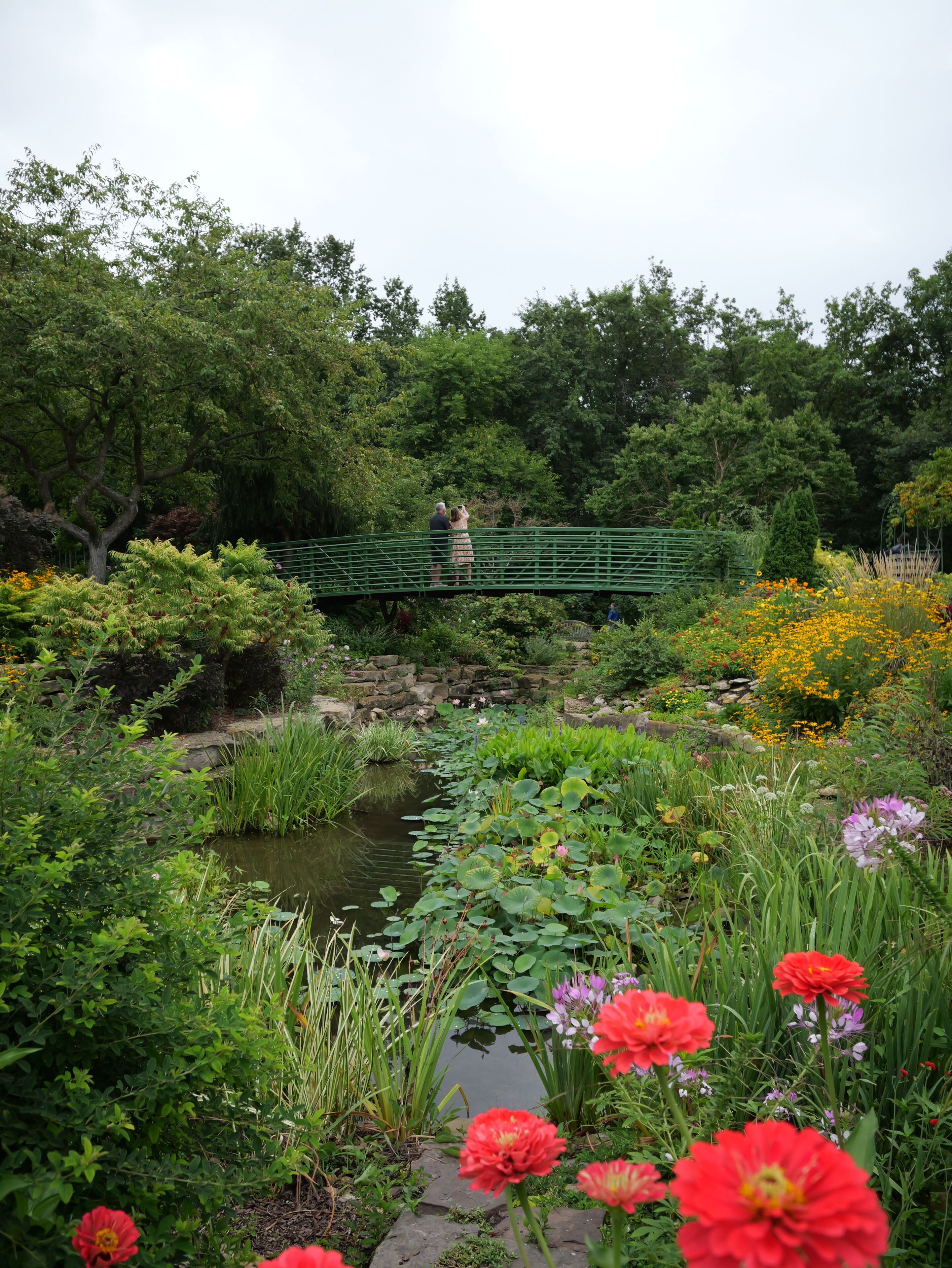 OP Arboretum on a Cool Cloudy Summer Day