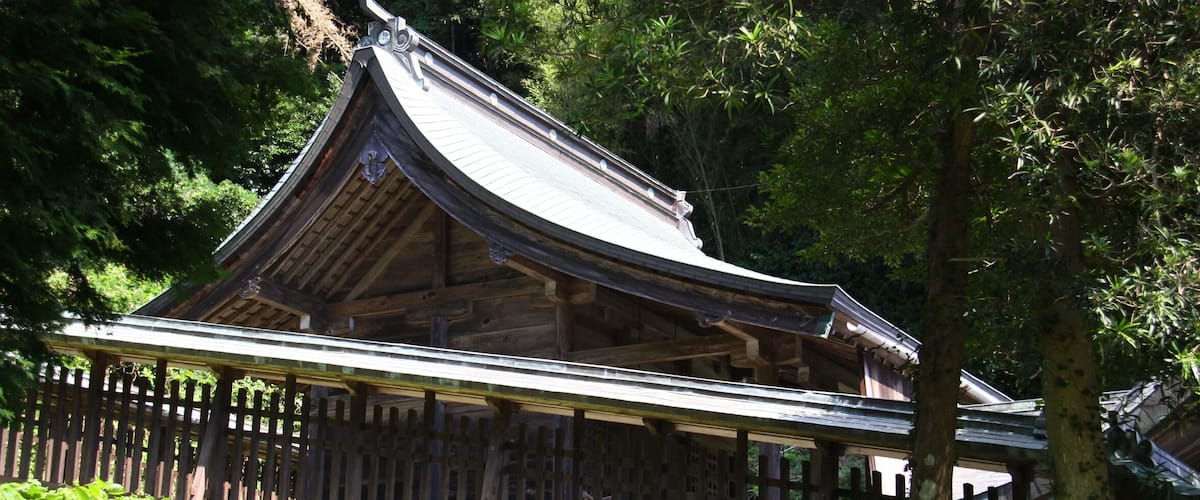 Sumiyoshi jinja Haiden.